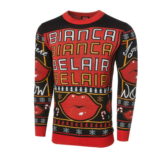 Bianca Belair Ugly Holiday 2021 Knit Sweater