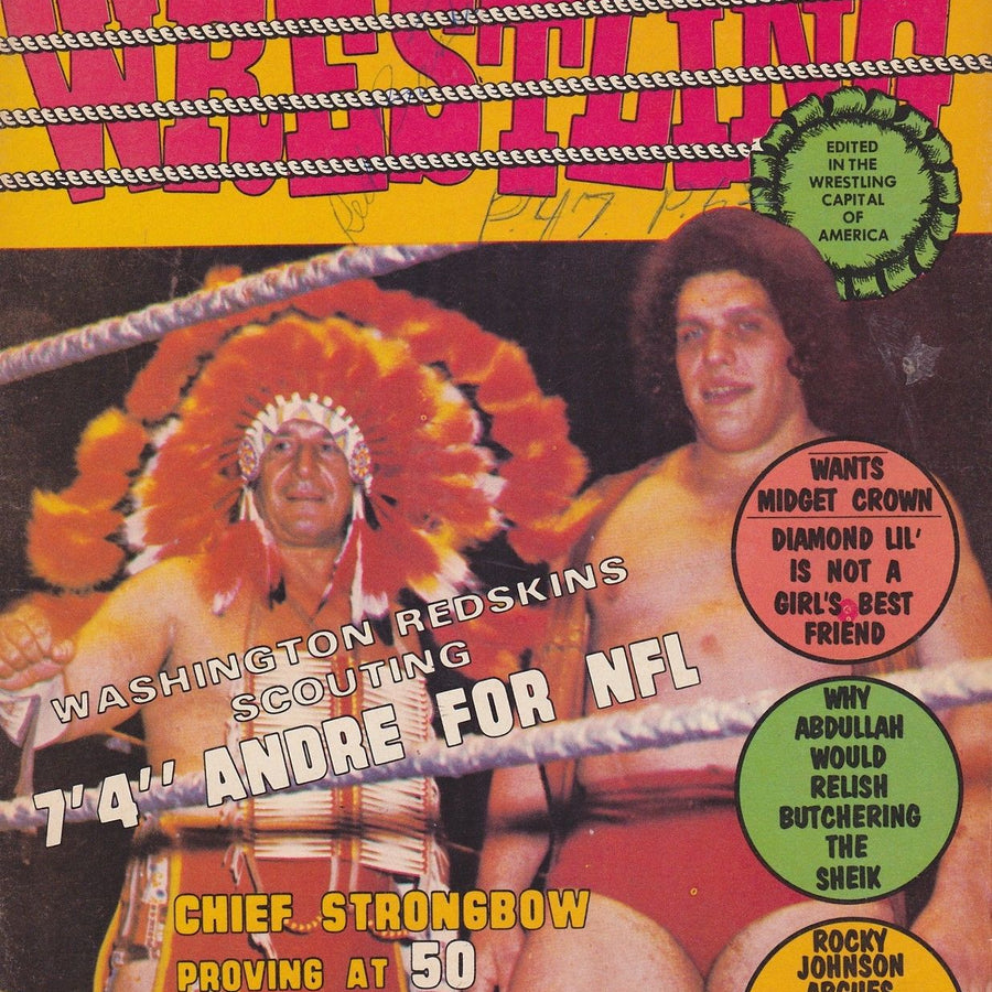 Big Book of Wrestling January 1976 Magazine PWcatalog