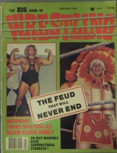 Big Book of Wrestling January 1978 Magazine PWcatalog