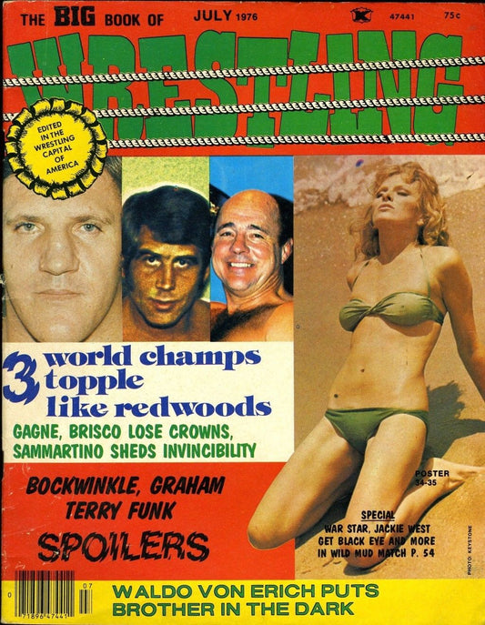 Big Book of Wrestling July 1976 Magazine PWcatalog