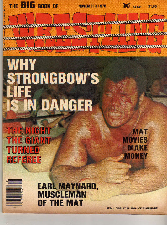 Big Book of Wrestling November 1978 Magazine PWcatalog