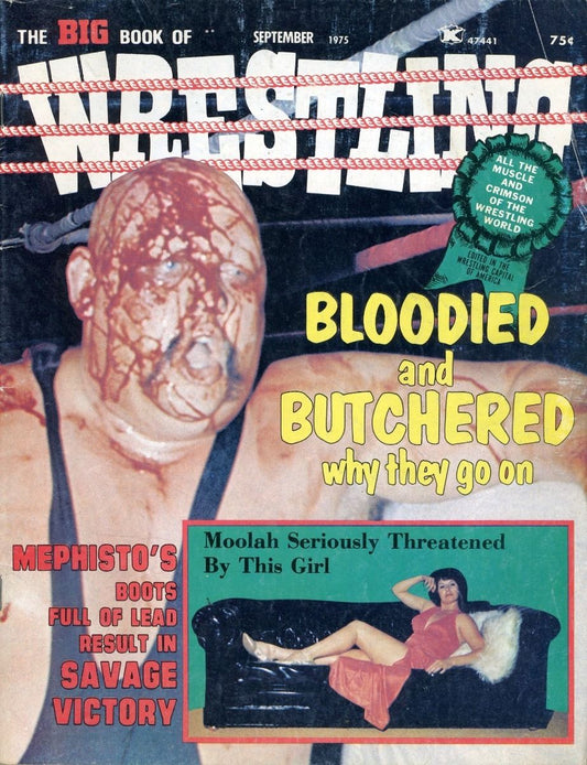 Big Book of Wrestling September 1975 Magazine PWcatalog