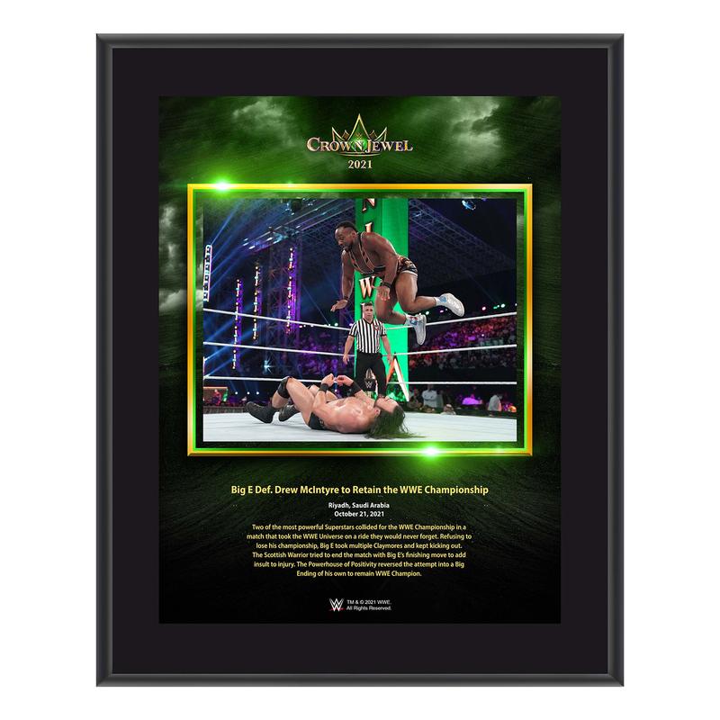 Big E Crown Jewel 2021 10x13 Commemorative Plaque Pwcatalog