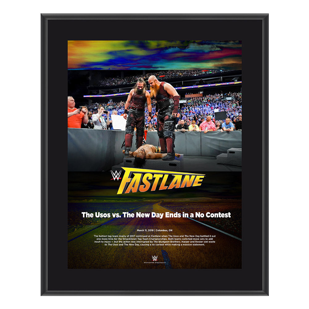 Bludgeon Brothers FastLane 2018 10 x 13 Photo Plaque Pwcatalog