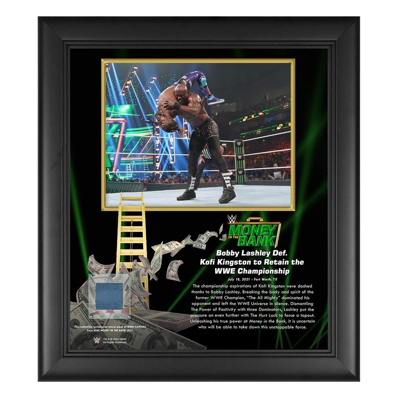 Bobby Lashley Money In The Bank 15x17 Commemorative Plaque Pwcatalog