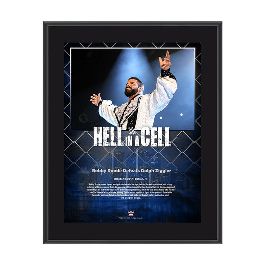 Bobby Roode Hell In A Cell 2017 10 x 13 Commemorative Photo Plaque