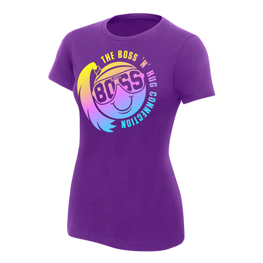 Boss 'n' Hug Connection Smiley Face Women's Authentic T-Shirt