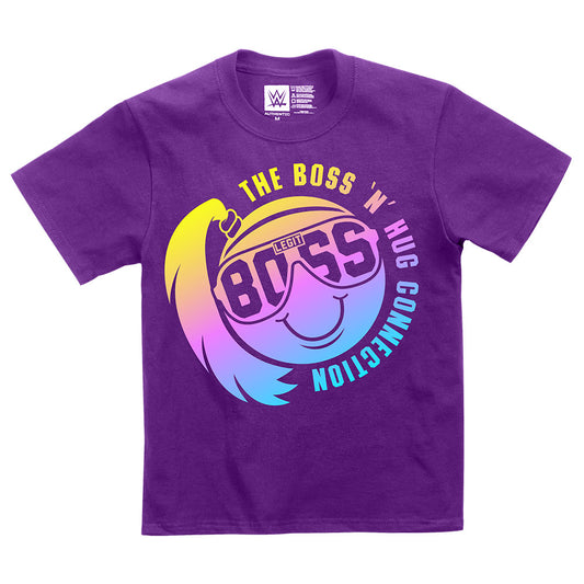 Boss 'n' Hug Connection Smiley Face Youth Authentic T-Shirt