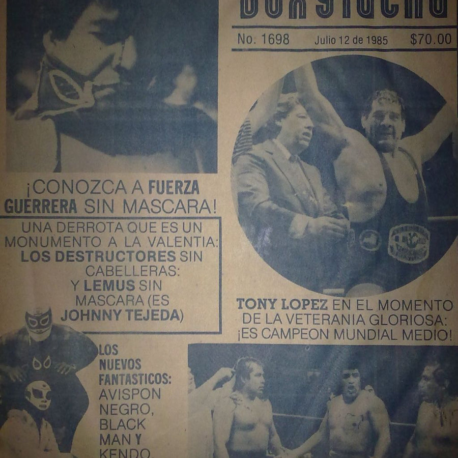 Box y Lucha 1698 Magazine PWcatalog