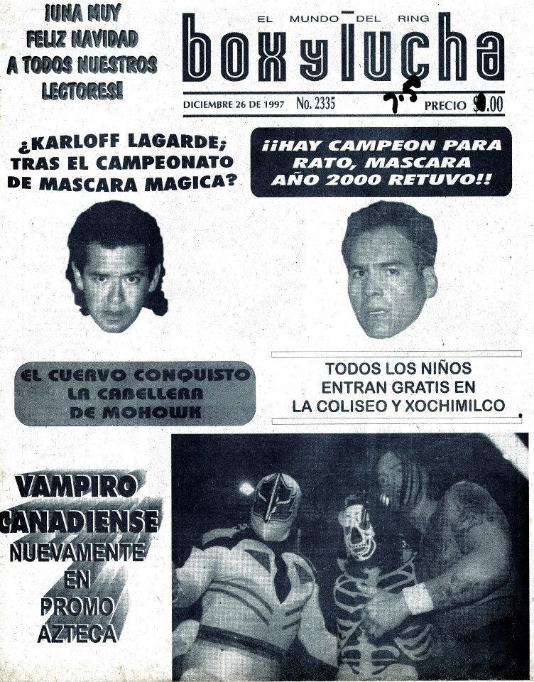 Box y Lucha 2335 Magazine PWcatalog