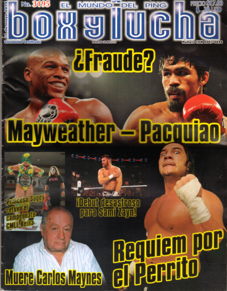 Box y Lucha 3195 Magazine PWcatalog