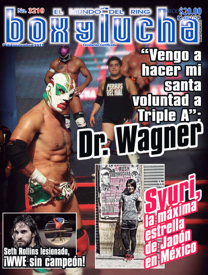 Box y Lucha 3210 Magazine PWcatalog