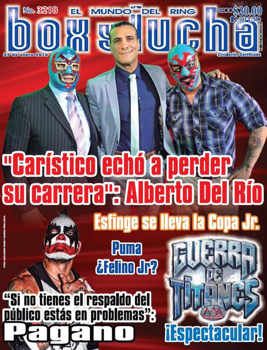 Box y Lucha 3218 Magazine PWcatalog