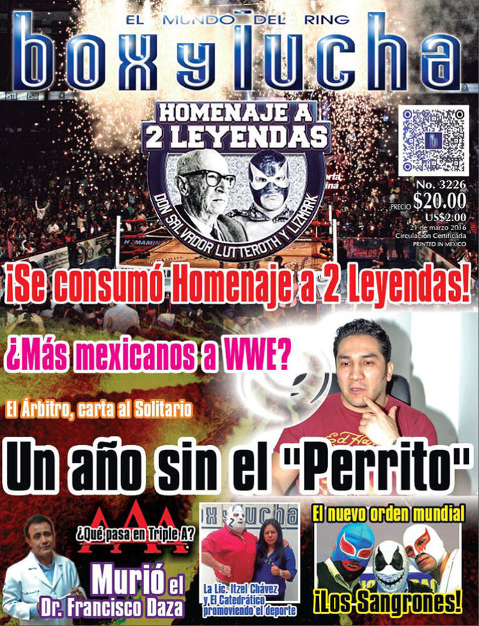 Box y Lucha 3226 Magazine PWcatalog
