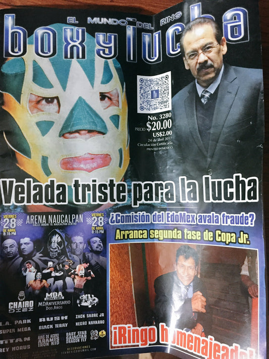 Box y Lucha 3280 Magazine PWcatalog