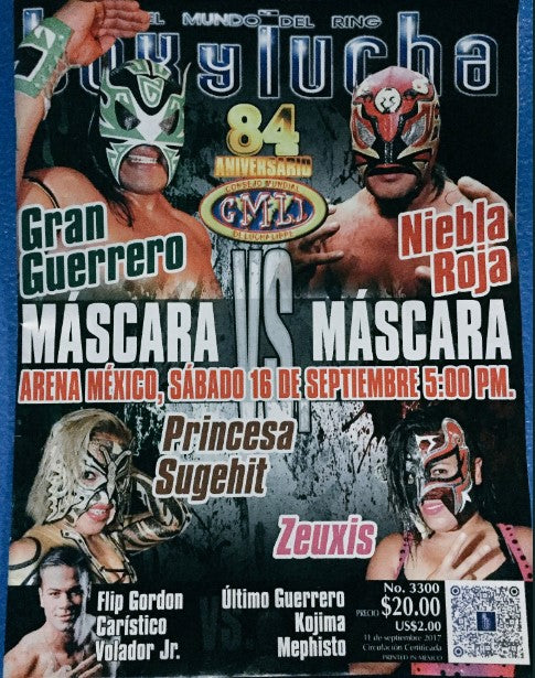 Box y Lucha 3300 Magazine PWcatalog