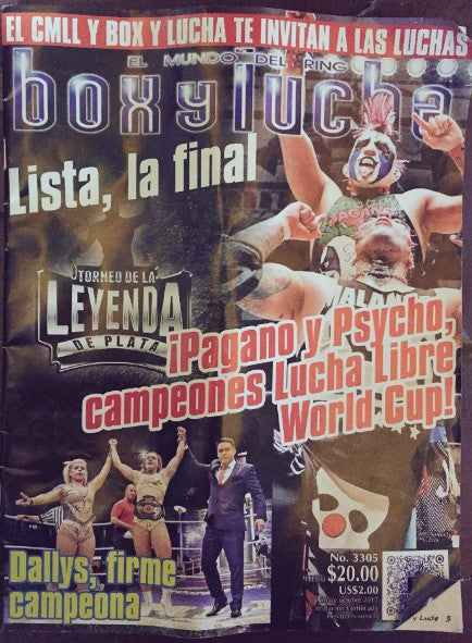 Box y Lucha 3305 Magazine PWcatalog