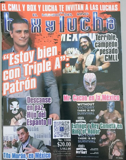 Box y Lucha 3308 Magazine PWcatalog