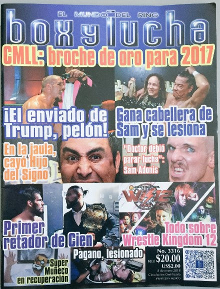 Box y Lucha 3316 Magazine PWcatalog