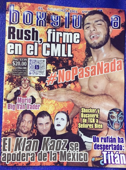 Box y Lucha 3339 Magazine PWcatalog