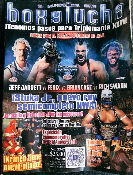 Box y Lucha 3347 Magazine PWcatalog