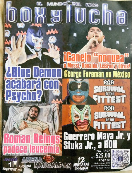 Box y Lucha 3357 Magazine PWcatalog