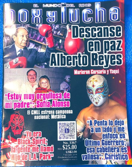 Box y Lucha 3367 Magazine PWcatalog