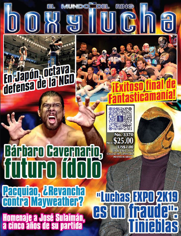 Box y Lucha 3370 Magazine PWcatalog