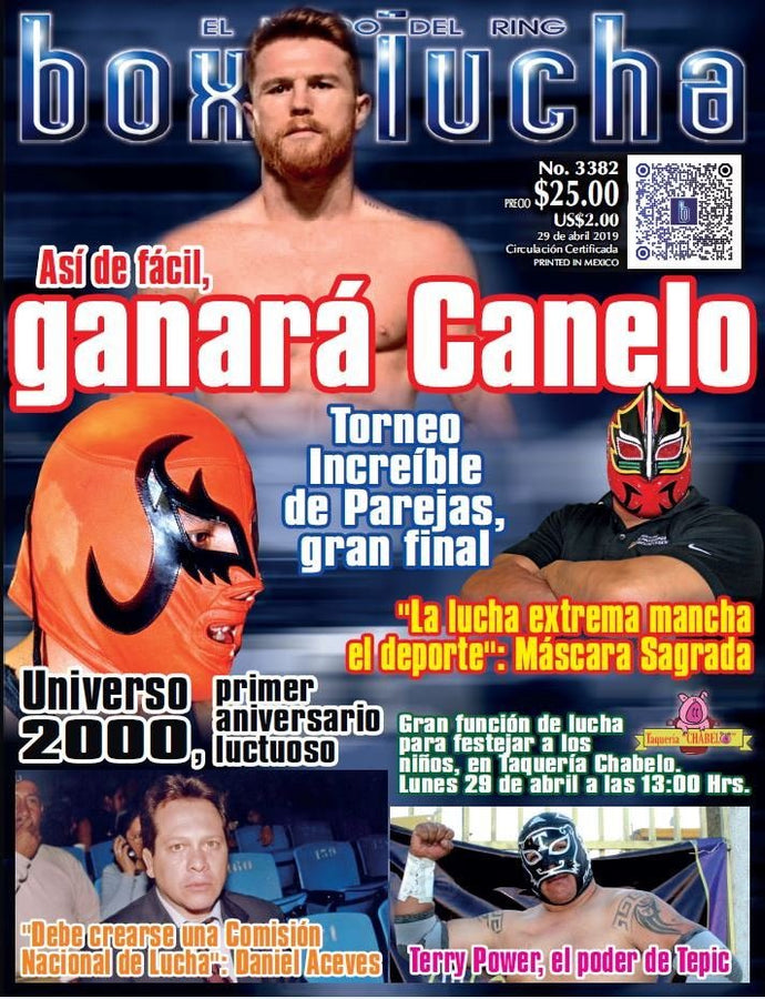 Box y Lucha 3382 Magazine PWcatalog