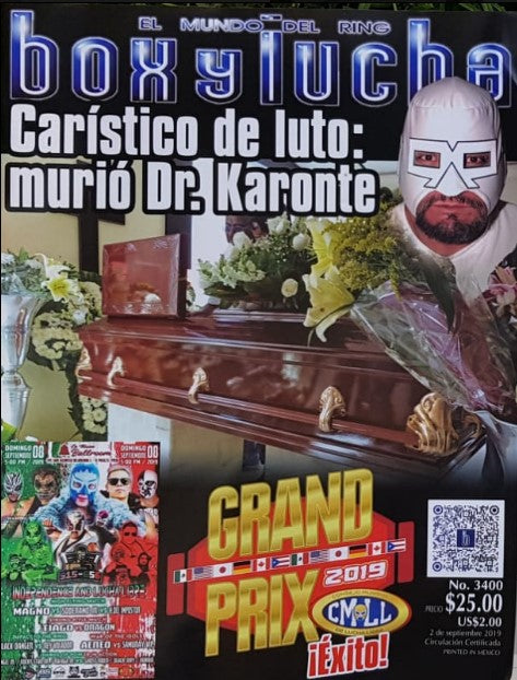 Box y Lucha 3400 Magazine PWcatalog