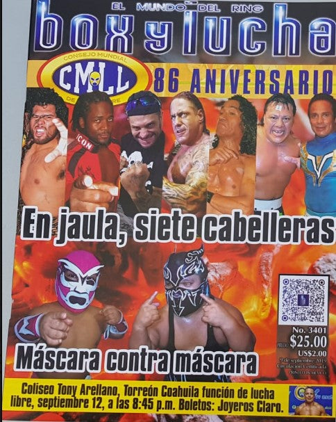 Box y Lucha 3401 Magazine PWcatalog
