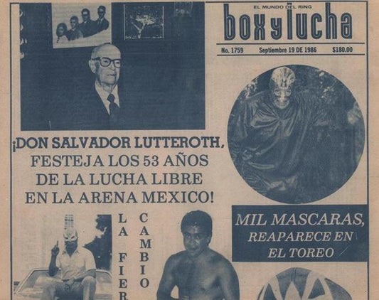 Box y Lucha Volume 1759 Magazine PWcatalog