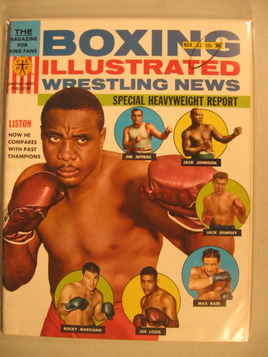 Boxing Illustrated & Wrestling News November 1963