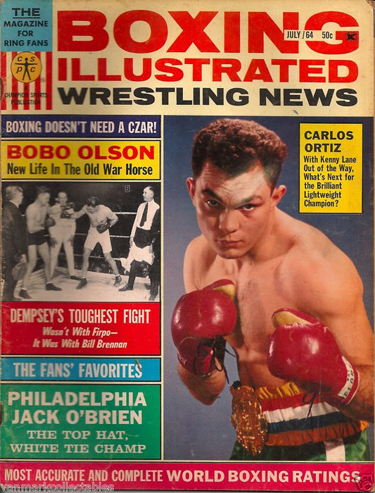 Boxing Illustrated & Wrestling News July 1964