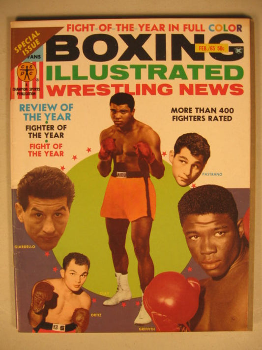 Boxing Illustrated & Wrestling News February 1965