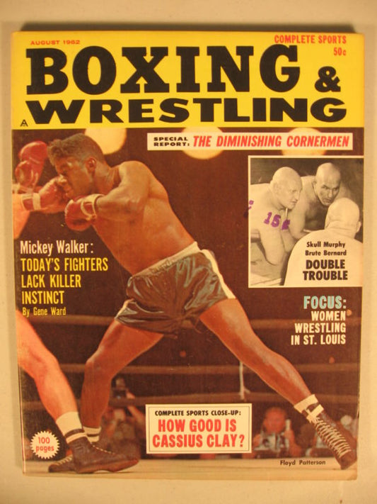 Boxing & Wrestling August 1962