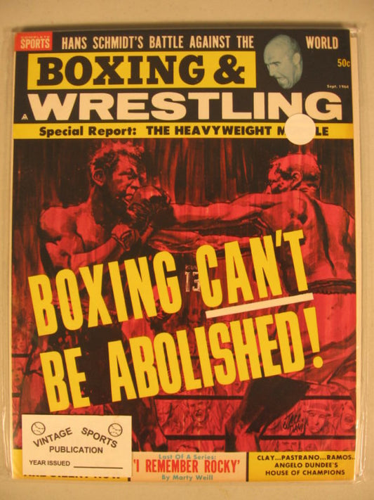 Boxing & Wrestling September 1964