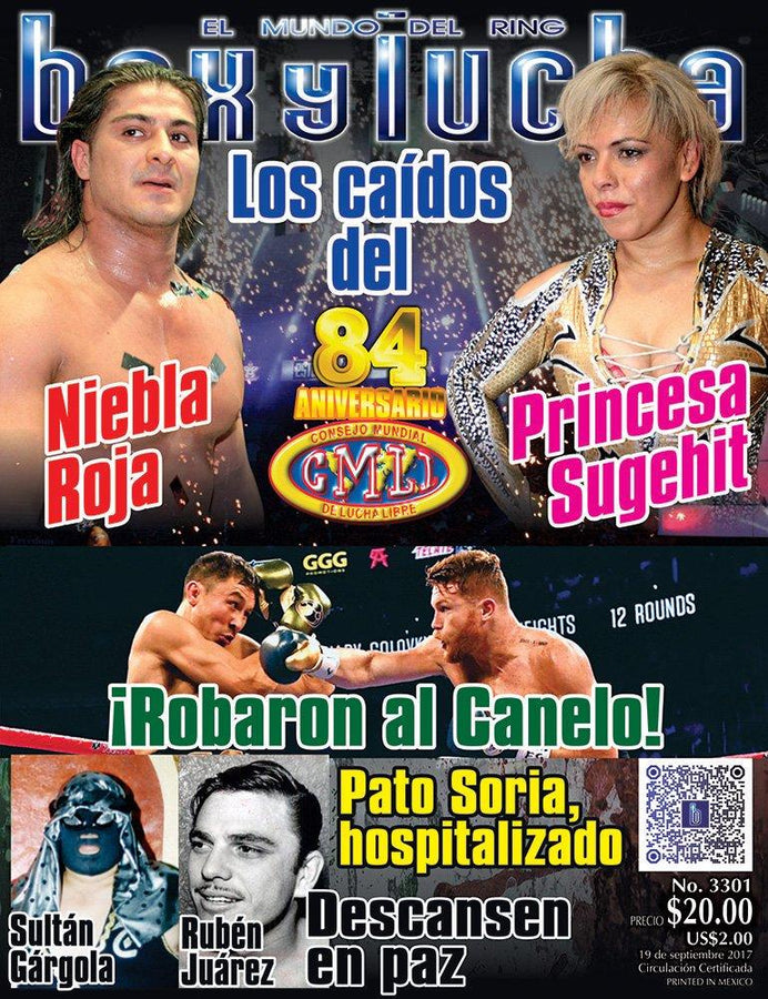 Box Y Lucha Volume 3301 Magazine PWcatalog