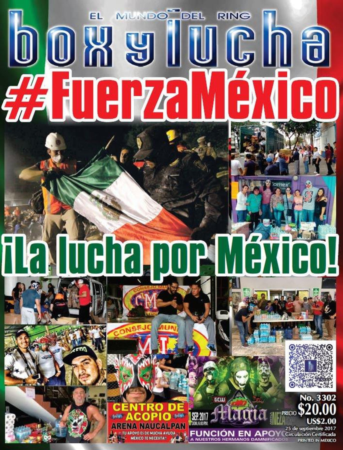 Box Y Lucha Volume 3302 Magazine PWcatalog