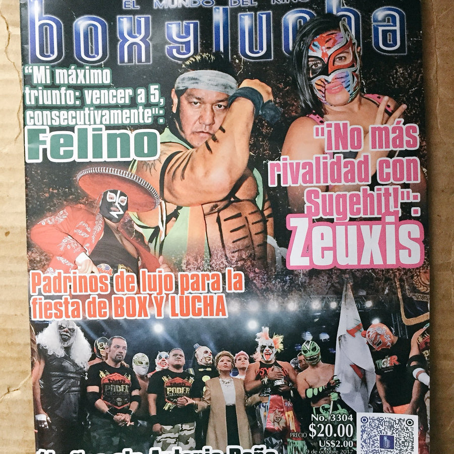 Box Y Lucha Volume 3304 Magazine PWcatalog
