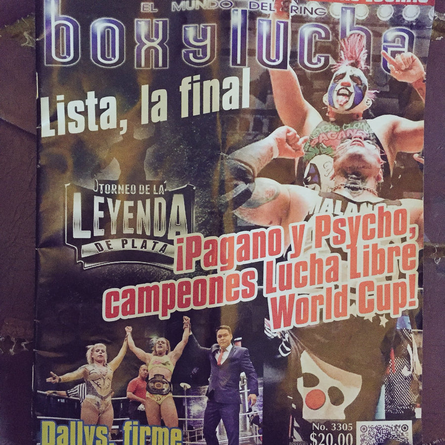 Box Y Lucha Volume 3305 Magazine PWcatalog