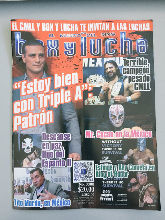 Box Y Lucha Volume 3308