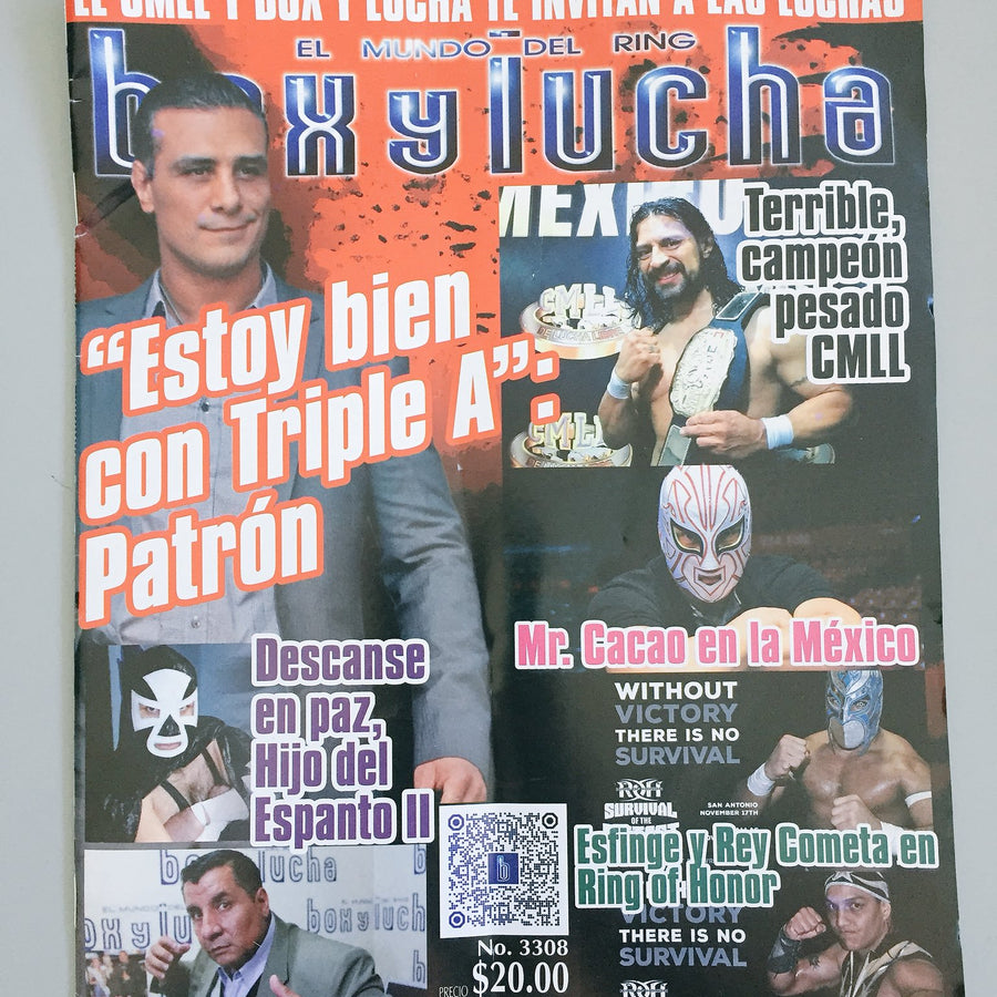 Box Y Lucha Volume 3308 Magazine PWcatalog