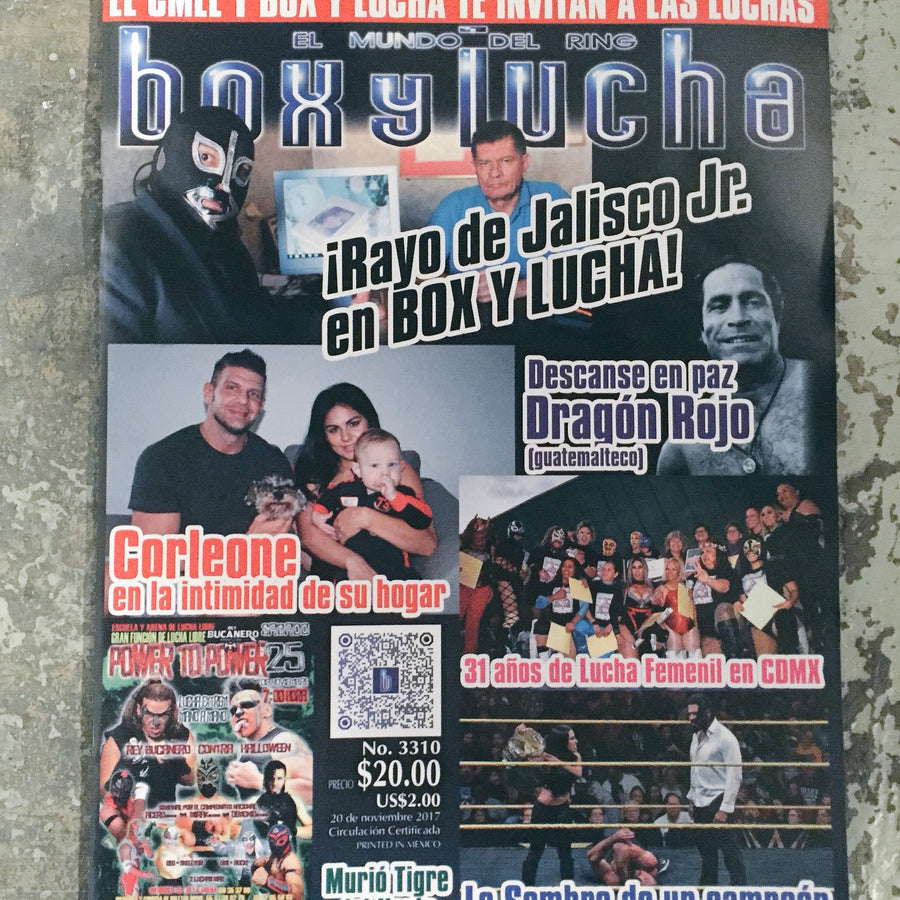 Box Y Lucha Volume 3310 Magazine PWcatalog