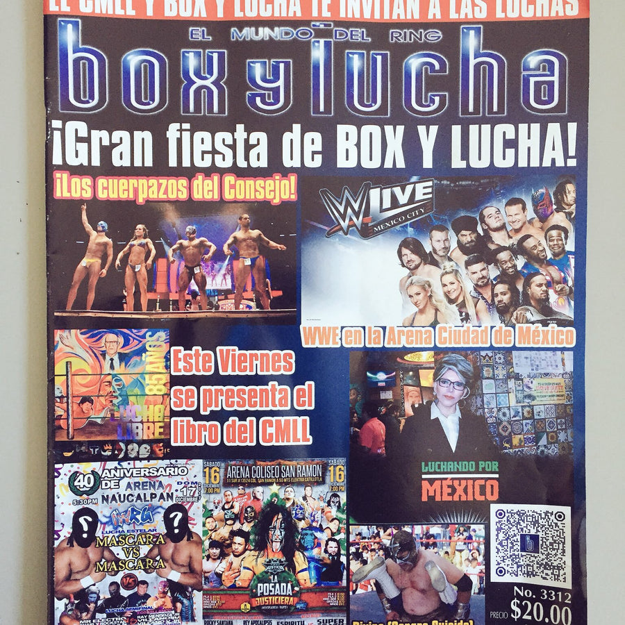 Box Y Lucha Volume 3312 Magazine PWcatalog