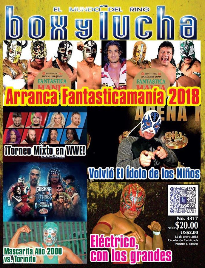 Box Y Lucha Volume 3317 Magazine PWcatalog