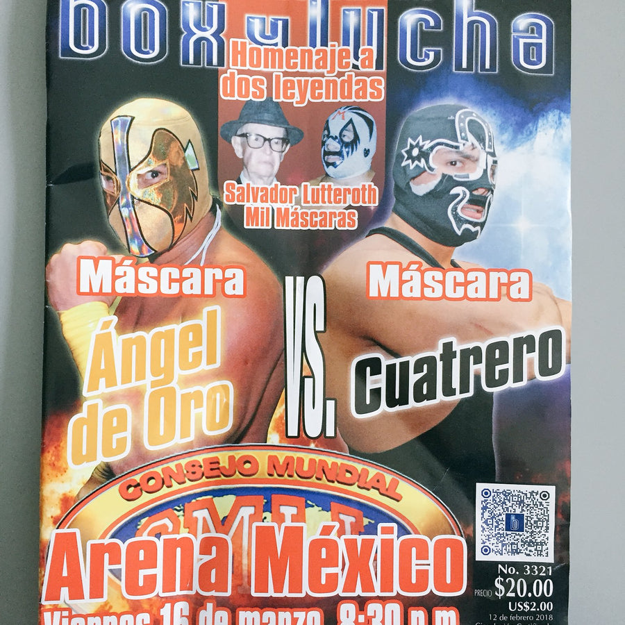 Box Y Lucha Volume 3321 Magazine PWcatalog