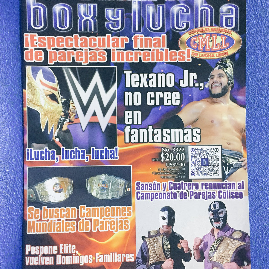 Box Y Lucha Volume 3322 Magazine PWcatalog