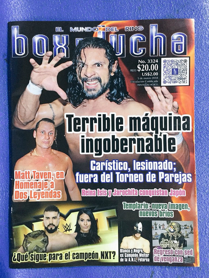 Box Y Lucha Volume 3324 Magazine PWcatalog