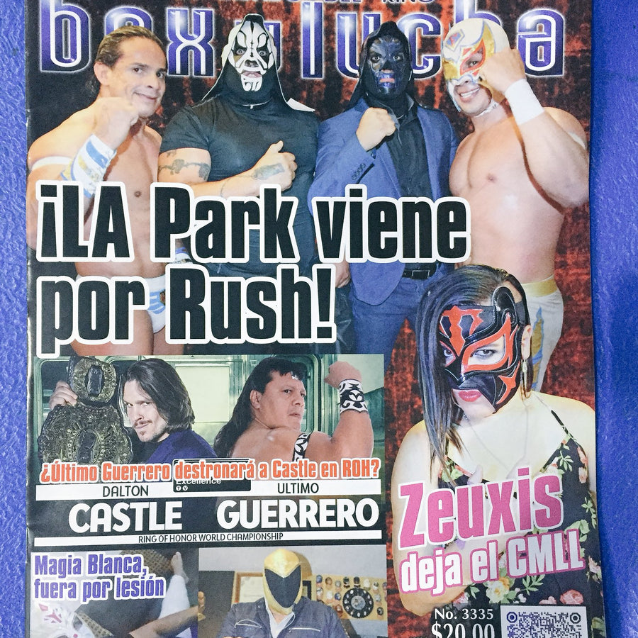 Box Y Lucha Volume 3335 Magazine PWcatalog